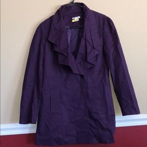 3/4 Length Purple Jacket